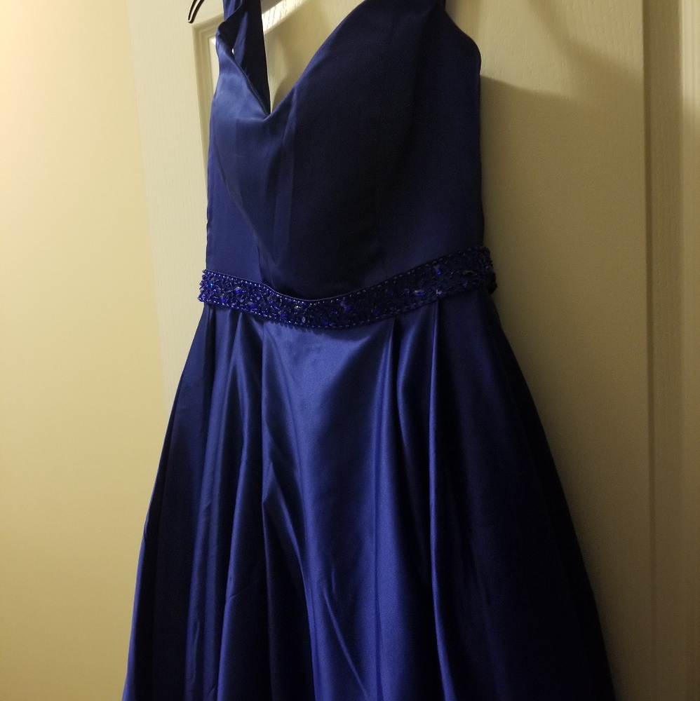 Royal Blue Gown